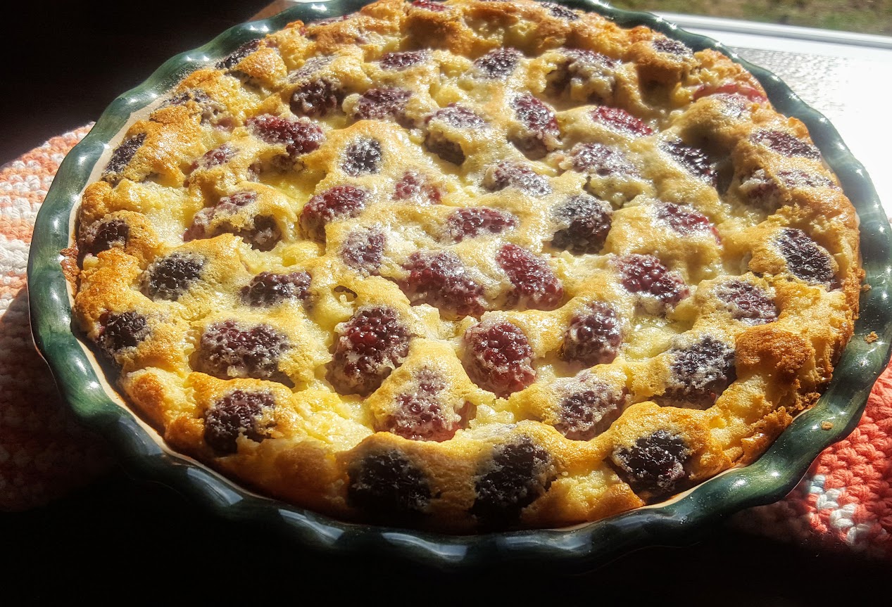 My Diet? Ah Phooey… I made Clafoutis!!